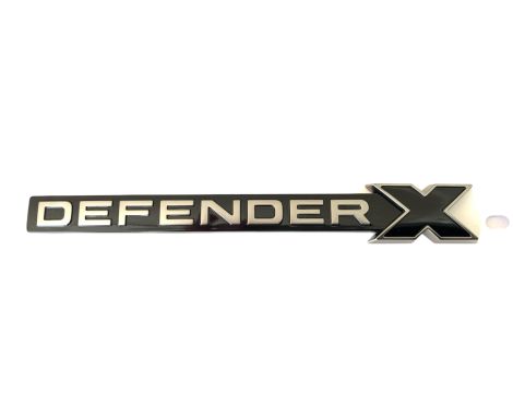 NOWY ORYGINALNY EMBLEMAT ZNACZEK NAPIS LAND ROVER DEFENDER - X DEFENDERX L8B2-001B40-CNB