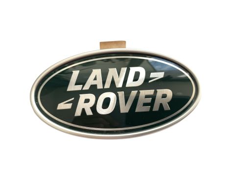 NOWY ORYGINALNY PRZEDNI EMBLEMAT ZNACZEK NAPIS LAND RANGE ROVER SPORT EVOQUE 91 MM 49 MM DAH500330