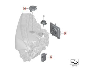 NOWY ORYGINALNY ZESTAW MODUŁ LASER STEROWNIK LED KIERUNEK BMW 7 G11 G12 63119498407 63119498408 - image 2