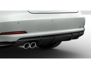 NOWY ORYGINALNY TYLNY DYFUZOR CZARNY-MAT SPOILER AUDI A3 8V Cabriolet Limousine 8V5071620 - image 2