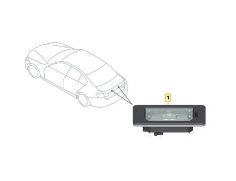 2X NOWE OEM LAMPKI DIODY LED REJESTRACJI BMW M2 F22 E90 F30 F10 GT F34 M4 X1 X3 X4 X5 X6 7193293 - 5