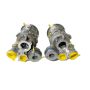 2X NOWA OE TURBINA TURBOSPRĘŻARKA TURBO 2.9L TFSI AUDI RS4 RS5 A6 S6 A7 S7 PORSCHE PANAMERA CAYENNE 06M145702T - 06M145701T - 2