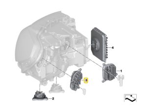 NOWY OE MODUŁ LED KIERUNKOWSKAZU KIERUKOWSKAZ PRAWY BMW X3 M F97 G01 X4 M F98 G02 63117466110 - image 2