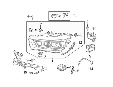 2X NOWY OE L+R MODUŁ LED ŚWIATŁO DZIENNE KIERUNKOWSKAZ DO FULL LED AUDI Q5 80A 80A998474B + 80A998473B - 5