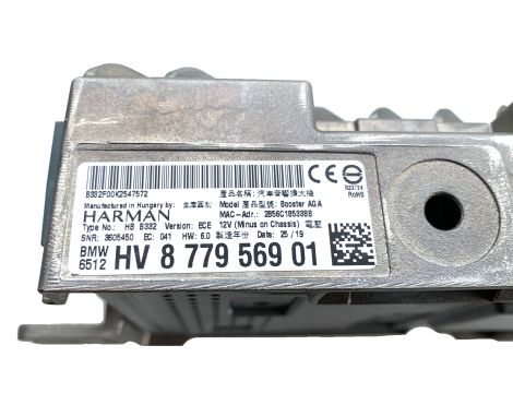 OE WZMACNIACZ SYSTEMU HIFI  HARMAN BMW 8 G14 G15 X5 G05 X7 G07 8779569 - 65128779569 - 4