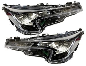 2X NOWE OE REFLEKTORY LAMPY LED TOYOTA COROLLA E21 81110-02S60 - image 2