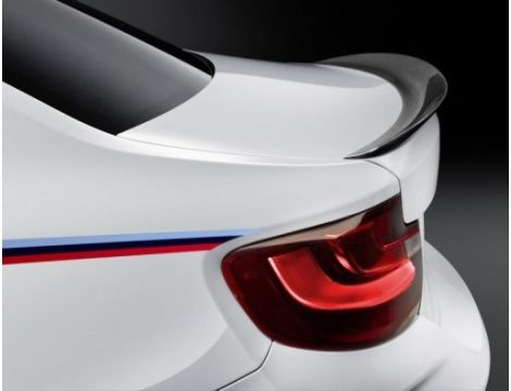 NOWY OE CARBON SPOILER NAKŁADKA ZDERZAKA TYLNEGO LOTKA M-PERFORMANCE BMW M2 F87 51622331541 - 4