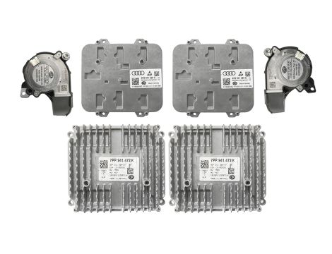 NOWY OE ZESTAW MODUŁ LED WENTYLATOR MATRIX AUDI A7 / RS7 7PP941472K + 8V0907463A , 9MN011184-04 + 4H0941329A