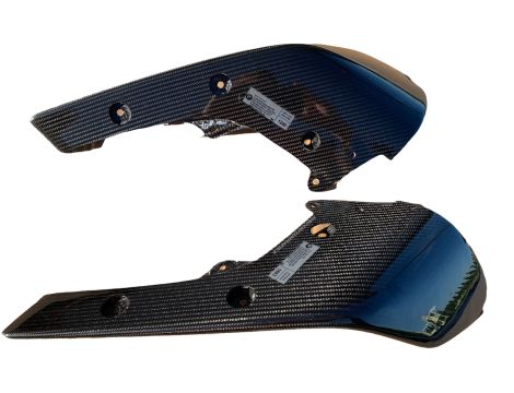 2X NOWE OE CARBON NAKŁADKA NA ZDERZAK SPOILER PRZÓD BMW M-PERFORMANCE M2 F22 F87 F23 51112361671 - 5