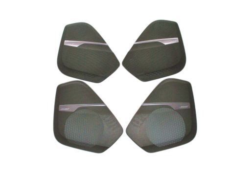 4X NOWE OE BLENDY KRATKA GŁOŚNIKA BOSE BRĄZOWY KOLOR AUDI Q7 4M 2015 - 4M0868452A 4M0868451A