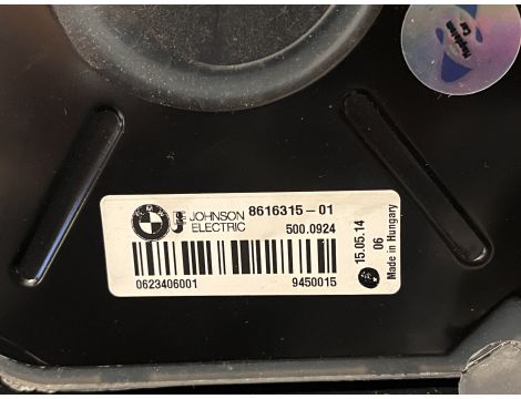 NOWY OE WENTYLATOR CHŁODZĄCY BMW F20 F21 F22 F30 F31 F32 F34 F36 GT 8616315 - 3