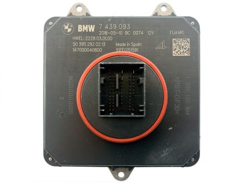 NOWY OE MODUŁ STEROWNIK LED BMW 5 M5 G30 G31 7 G11 G12 6  G32 GT 7439093 - 7472763 - 7476487