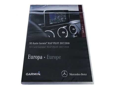 NOWA OE MAPA GARMIN MAP PILOT V. 9.0 2018 SD KARTA MERCEDES CLA GLA CLS GLC GLE W246 W176 A2189061903