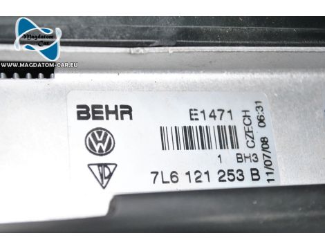 NOWE OE CHŁODNICA WODY OLEJU KLIMA CHŁODNICE + 2X WENTYLATOR VW TOUAREG AUDI Q7 PORSCHE CAYENNE 7L6121253B - 5