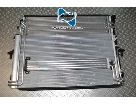 NOWE OE CHŁODNICA WODY OLEJU KLIMA CHŁODNICE + 2X WENTYLATOR VW TOUAREG AUDI Q7 PORSCHE CAYENNE 7L6121253B - 3