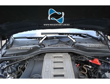 2X NOWE OE FILTRY BOSCH FILTR KABINOWY PYŁKOWY WĘGLOWY MIKROFILTR BMW 5 E60 E61 6 E63 E64 BOSCH NR.1987432402 - 4