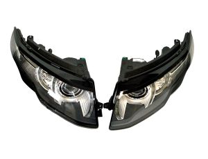 2X NOWE ORYGINALNE BIXENON XENON REFLEKTORY LAMPY LED KOMPLETNE RANGE ROVER EVOQUE BJ32-13W030E BJ32-13W029E - image 2