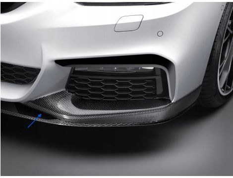 NOWA OE PRZEDNIA NAKŁADKA NA ZDERZAK SPOILER CARBON M-PERFORMANCE BMW 5 G30 G31 51192414135 2414135 - 6