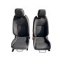 2X NOWE OEM FOTELE PRZEDNIE WENTYLOWANE CZARNA SKÓRA JAGUAR I-PACE X590 J9D3-14B719 - 4