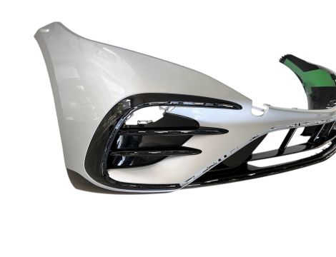 ZDERZAK PRZEDNI AMG SREBRNY + SPOJLER MERCEDES EQS W297 580 2022-2025 A2978852002 - 2